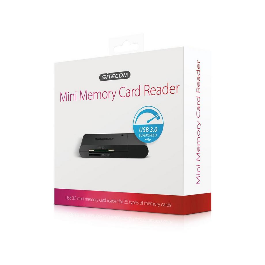 SITECOM MD-063 USB 3.0 Mini Kartenlesegerät 