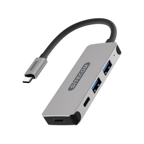 SITECOM CN-384 USB-C 3.1 Hub - 4 Ports, 2x USB-A, 2x USB-C USB-C HUB 