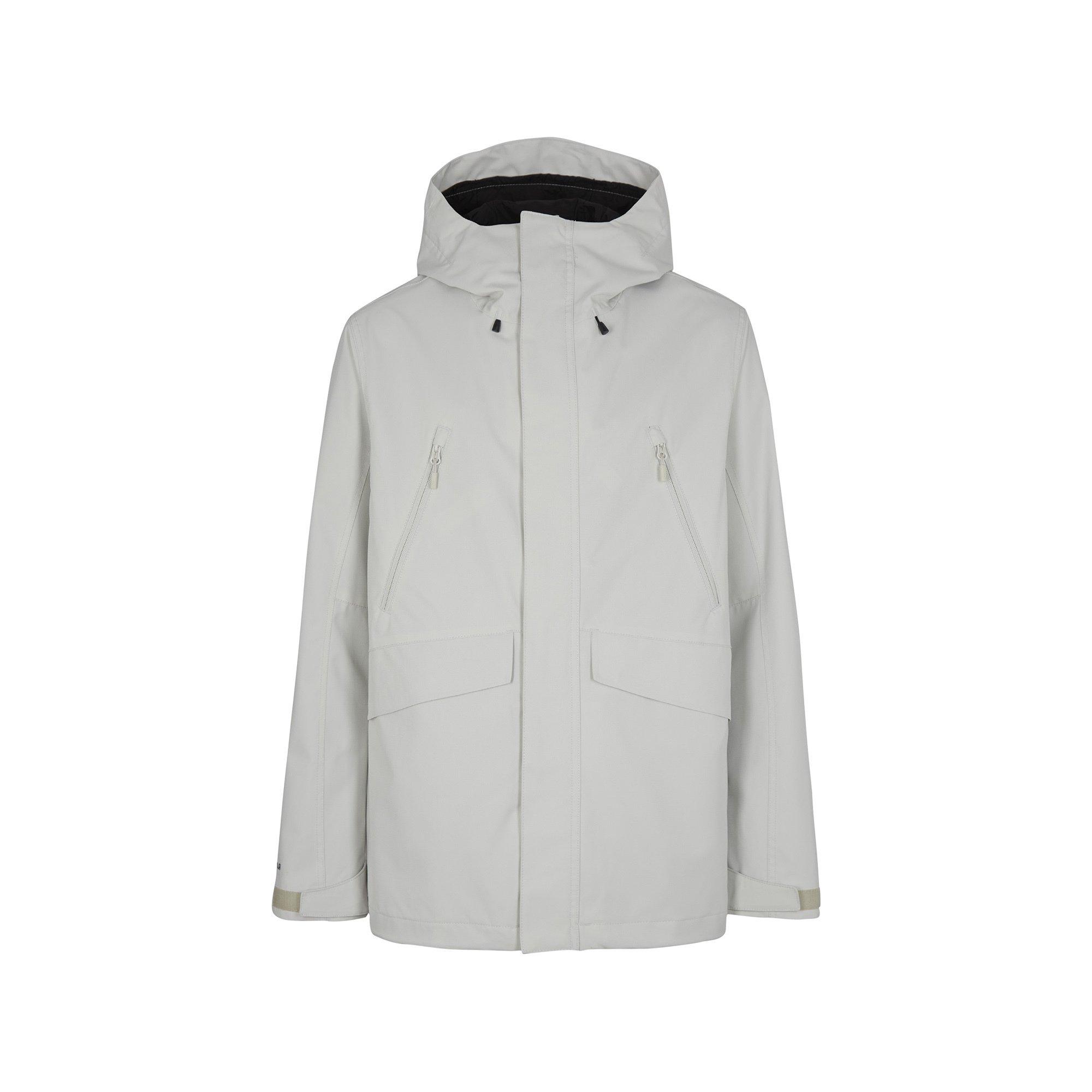 Image of Jacke Mit Reissverschluss Unisex Hellgrau L