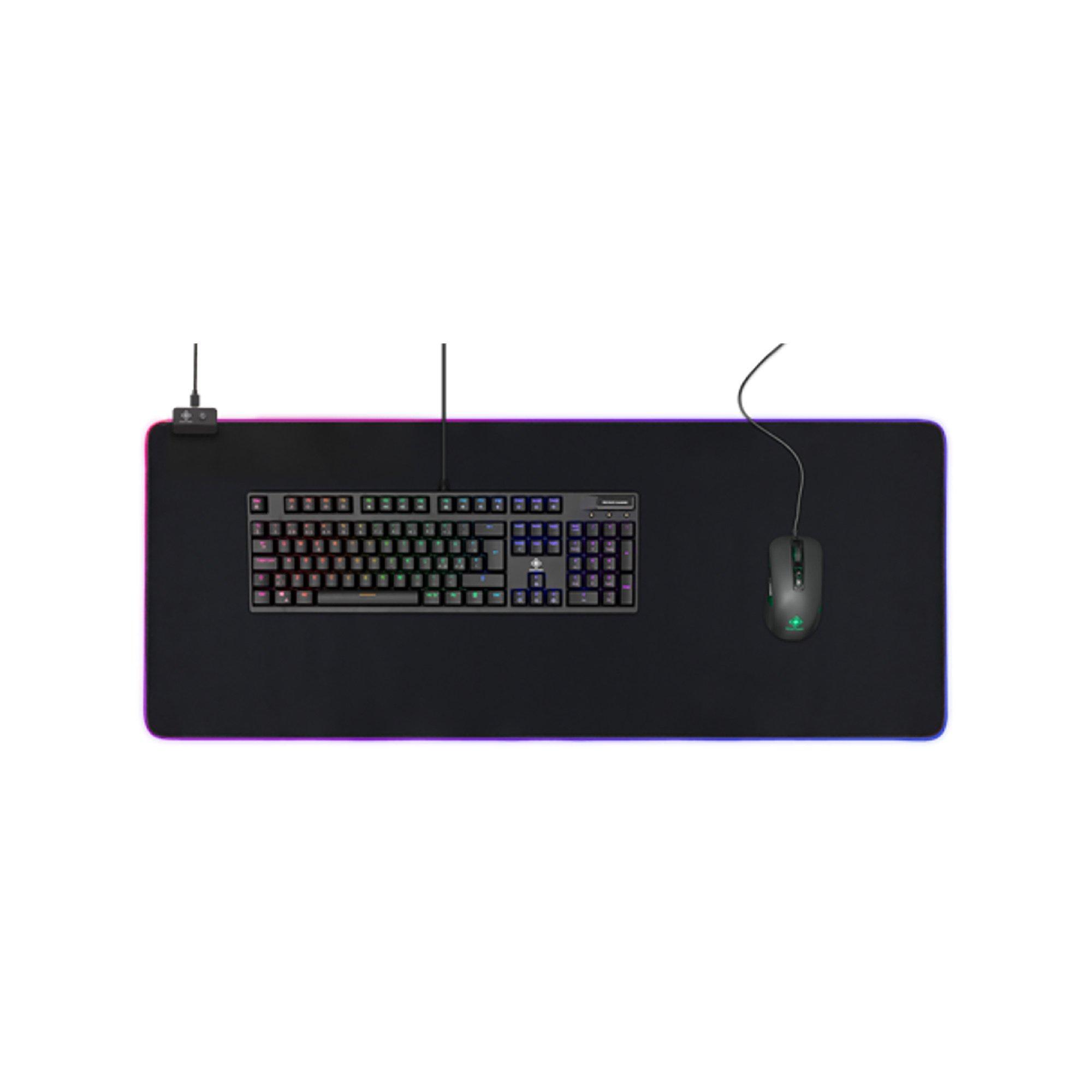 DELTACO RGB XL Wide DMP310 Gaming-Mausmatte 