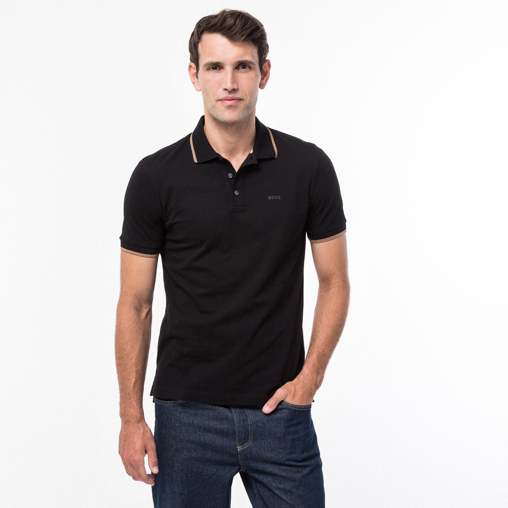 BOSS BLACK Parlay Polo, maniche corte 