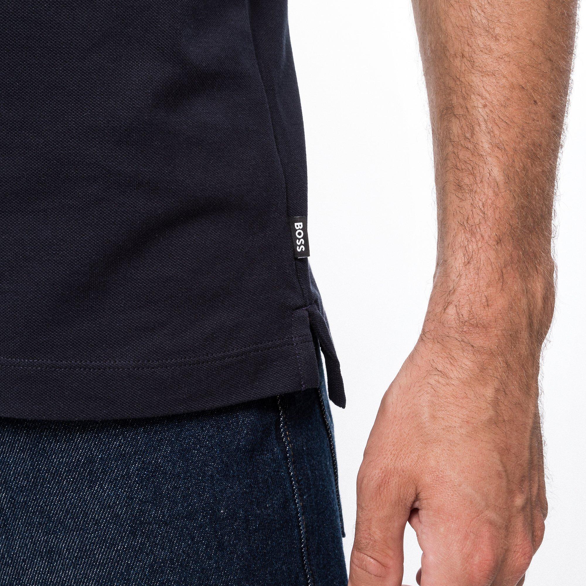 BOSS BLACK Parlay Kurzarm Poloshirt  