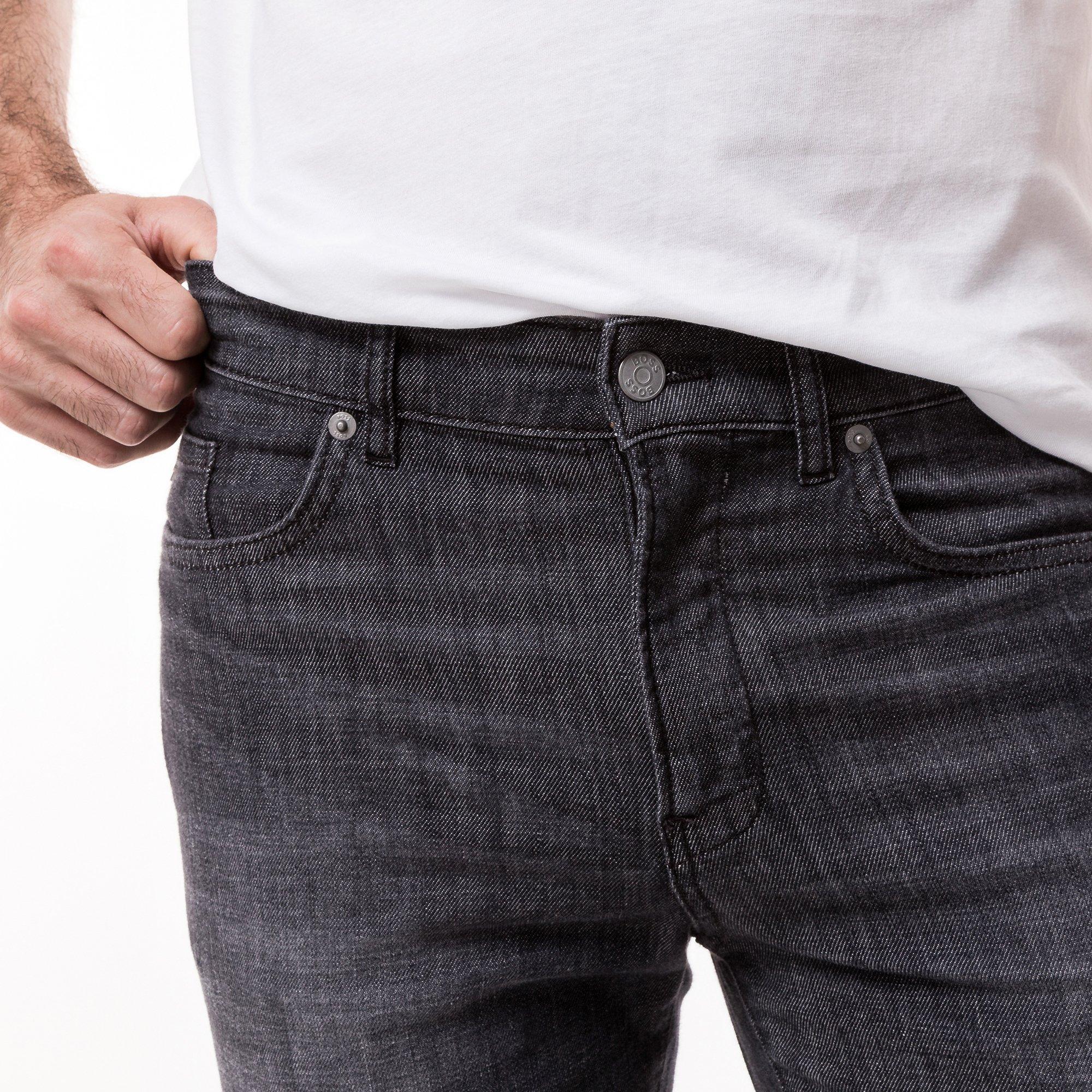 BOSS BLACK Delaware3 Slim Fit Straight Leg Jeans  