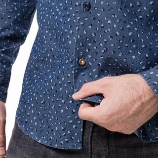 BOSS BLACK C-Hal-Spread Langarmhemd  