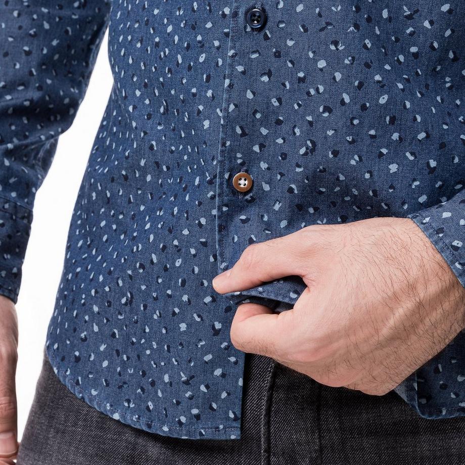 BOSS BLACK C-Hal-Spread Camicia Maniche Lunghe  