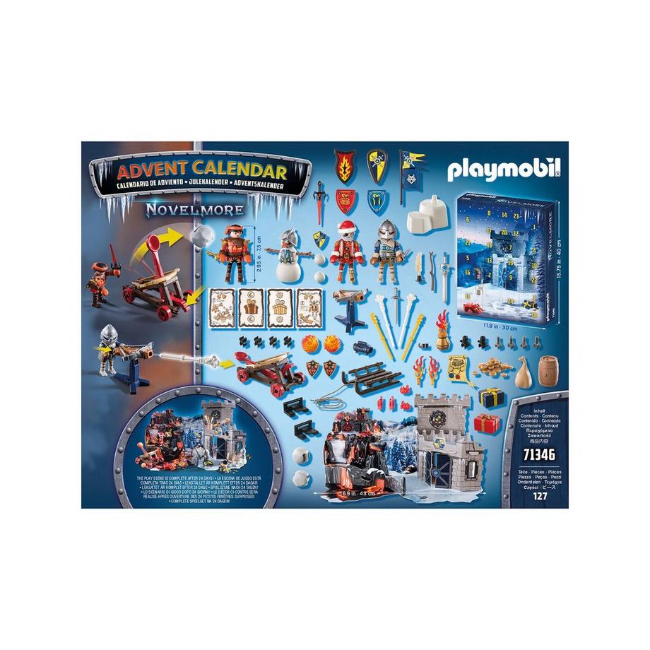 Playmobil  71346 Novelmore Calendrier de l'avent - Bataille dans la neige 