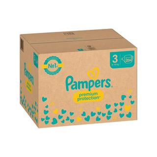 Pampers  Premium Protection Taille 3, boîte mensuelle 