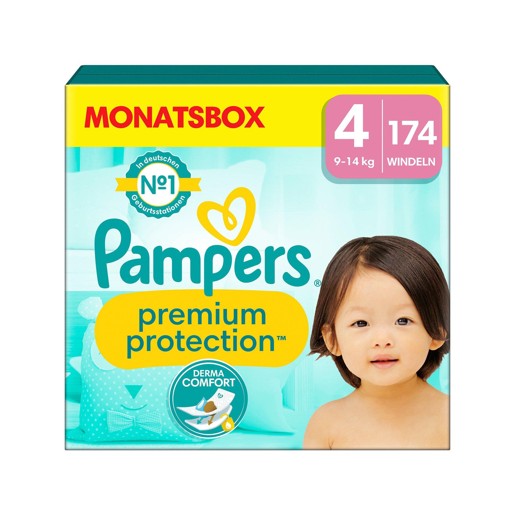 Pampers  Premium Protection Grösse 4, Monatsbox 