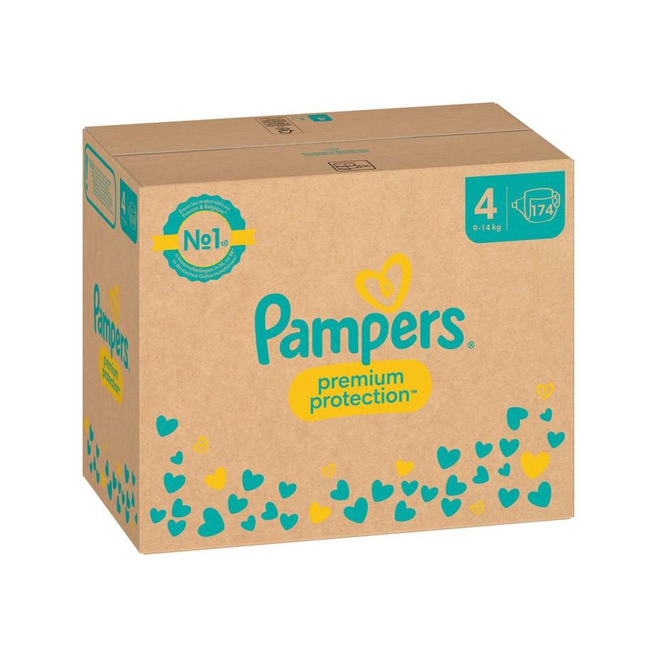 Pampers  Premium Protection Grösse 4, Monatsbox 