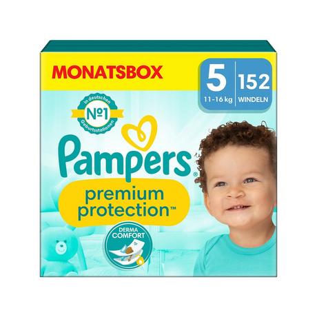 Pampers  Premium Protection Taille 5, boîte mensuelle 