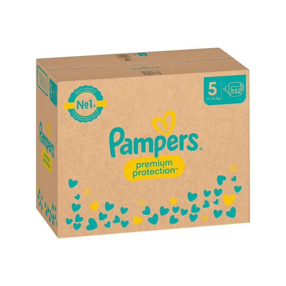Pampers  Premium Protection Taglia 5, confezione mensile 
