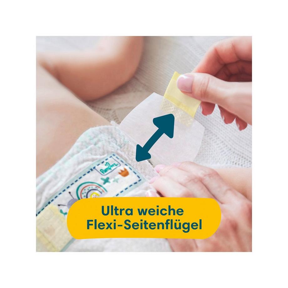 Pampers Premium Protection Gr.6 Extra Large 13+kg Monatsbox Premium Protection Taglia 6, confezione mensile 