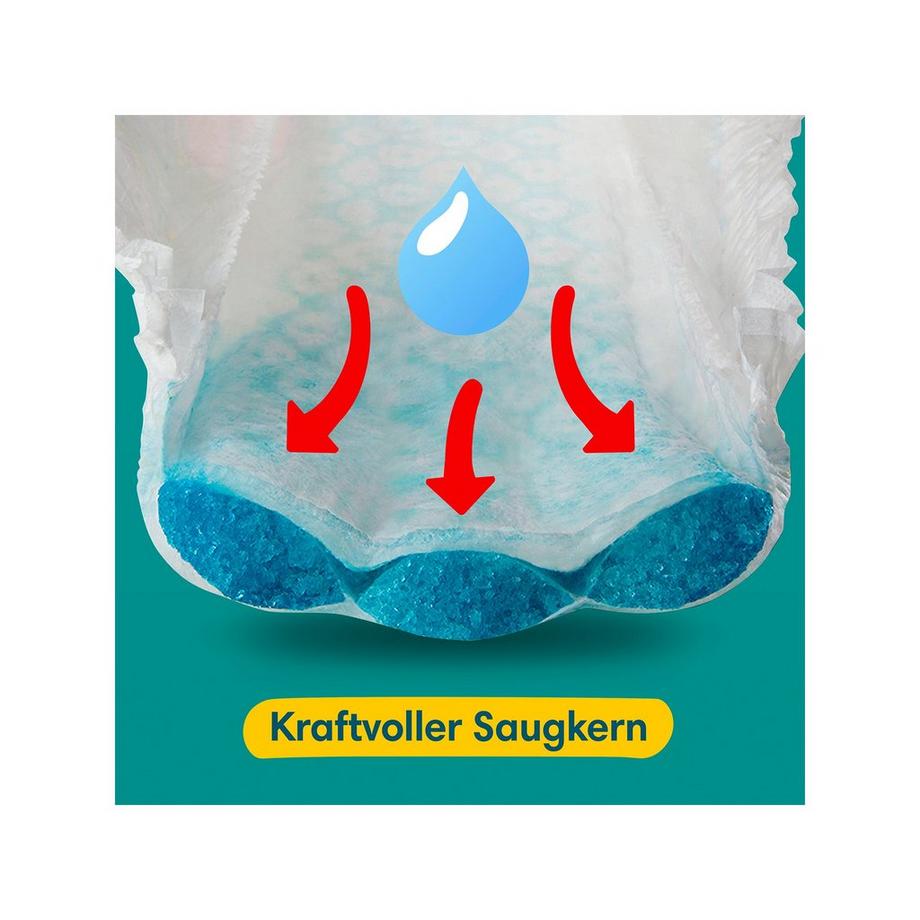 Pampers  Baby-Dry Pants Grösse 7, Monatsbox 
