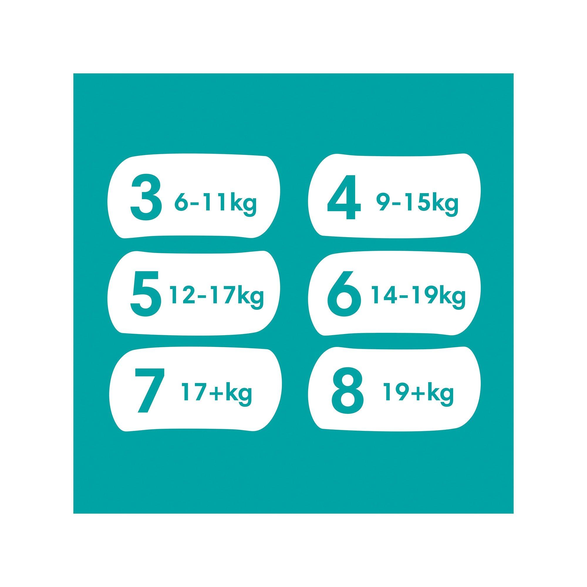 Pampers  Baby-Dry Pants Grösse 7, Monatsbox 