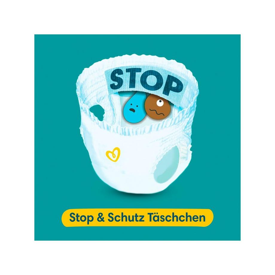 Pampers Baby Dry Pants Gr.4 Maxi 9-15kg Sparpack Baby Dry Pants taille 4, paquet économique 