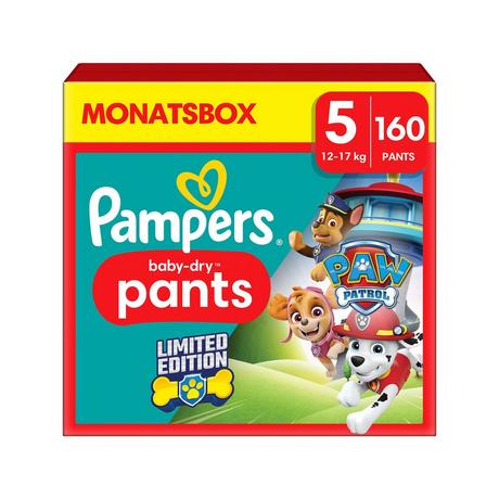 Pampers  Baby-Dry Pants Paw Patrol Limited Edition, Taglia 5 