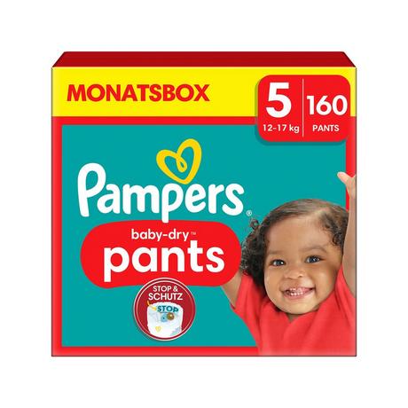 Pampers  Baby-Dry Pants Grösse 5, Monatsbox 