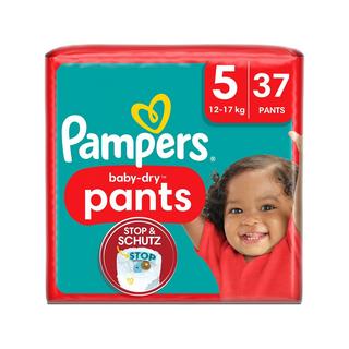 Pampers Baby Dry Pants Gr.5 Junior 12-17kg Sparpack Baby-Dry Pants Taglia 5, confezione economica 