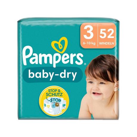 Pampers Baby Dry Gr.3 Midi 6-10kg Sparpack Baby-Dry Grösse 3, Sparpack 