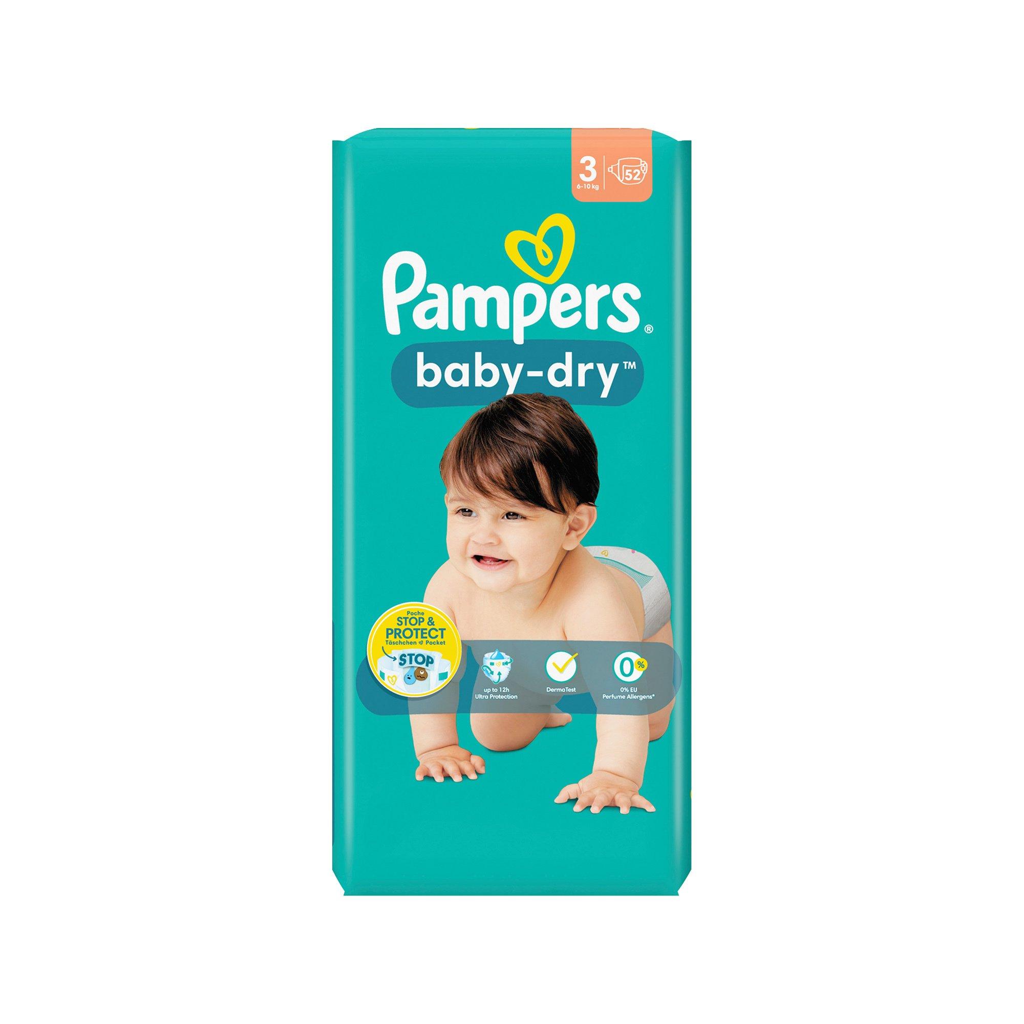 Pampers Baby Dry Gr.3 Midi 6-10kg Sparpack Baby-Dry Grösse 3, Sparpack 