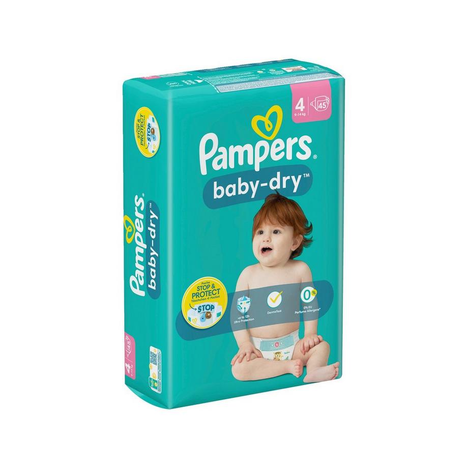 Pampers Baby Dry Gr.4 Maxi 9-14kg Sparpack Baby Dry Grösse 4 Maxi Sparpack 