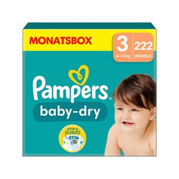 Baby-Dry Taglia 3 Scatola mensile