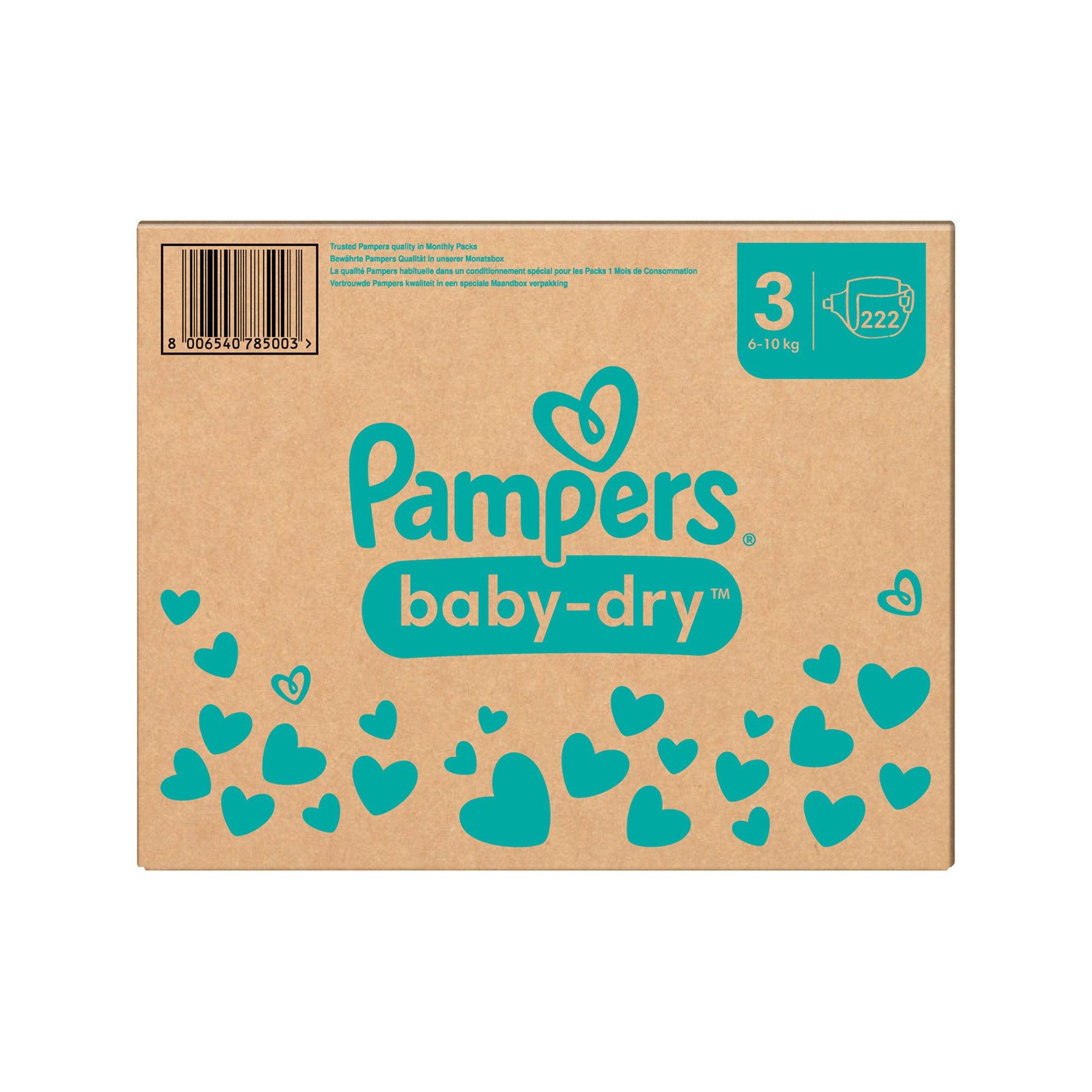 Pampers  Grösse 3 Monatsbox 