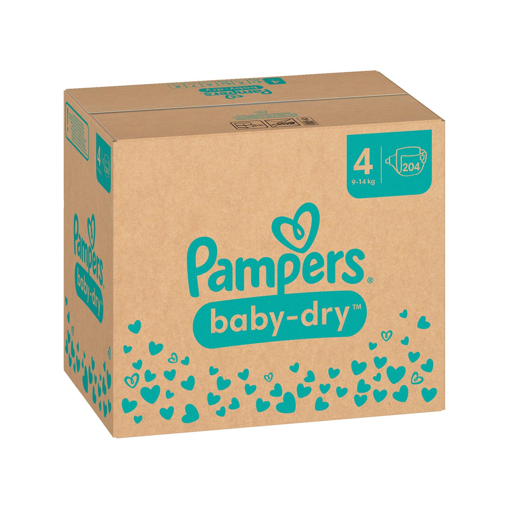 Pampers  Baby-Dry taille 4 