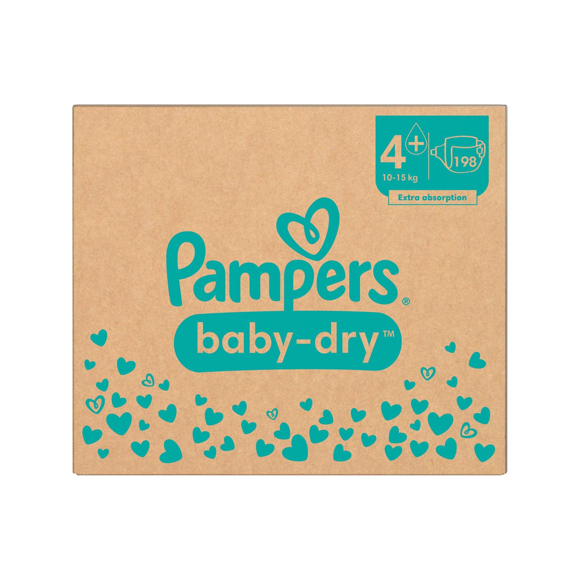 Pampers  Baby-Dry Grösse 4+ 