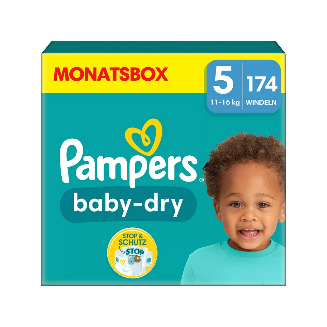 Pampers - Windeln "Baby Dry Gr.5 Junior 11-16kg"