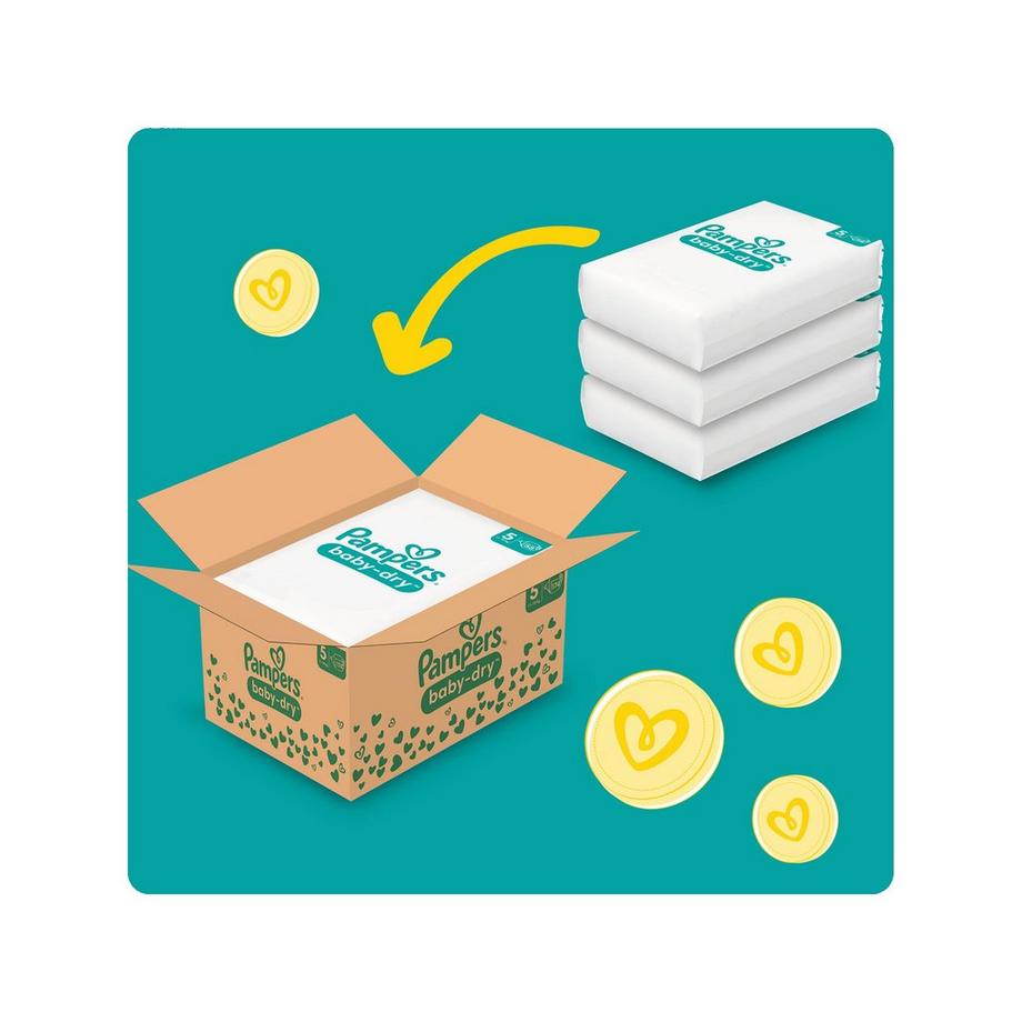 Pampers  Baby-Dry taglia 5 