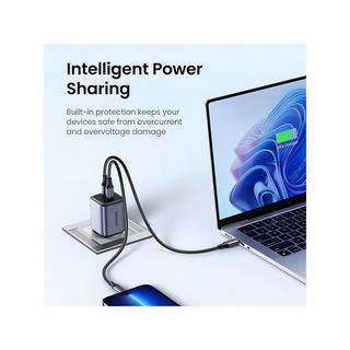 UGREEN USB-C Wallcharger Nexode Dual 45W USB Charger
 