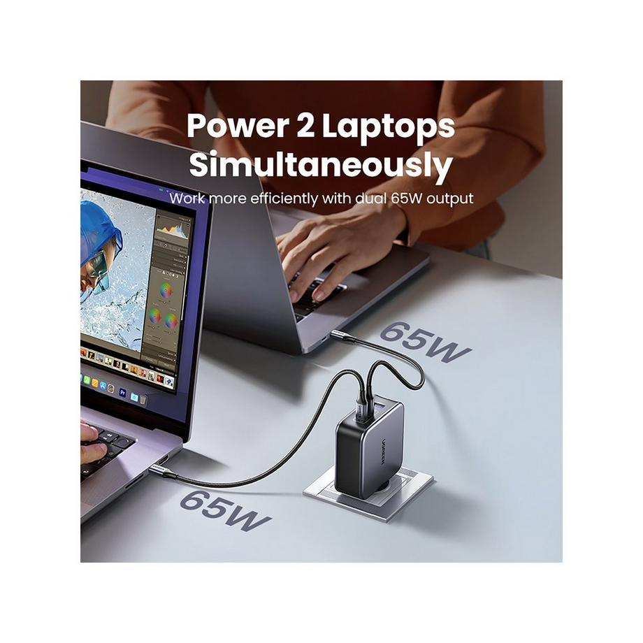 UGREEN USB Wallcharger Nexode 140W Bundle Chargeur USB
 