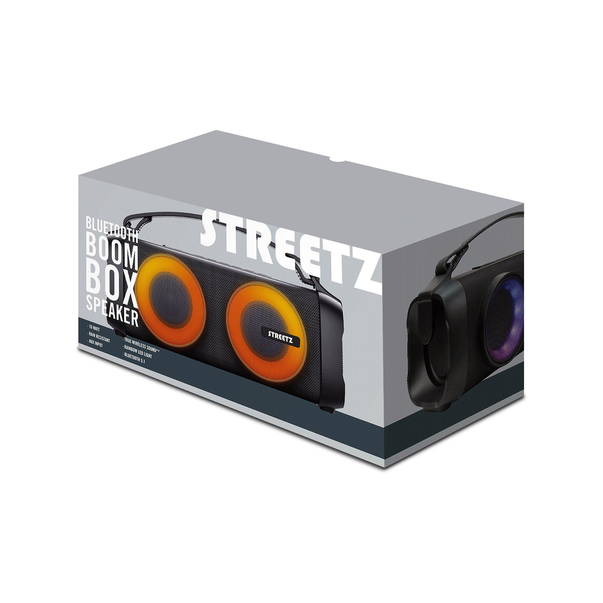 Streetz BT Boombox 2x4 W Altoparlanti portatili 