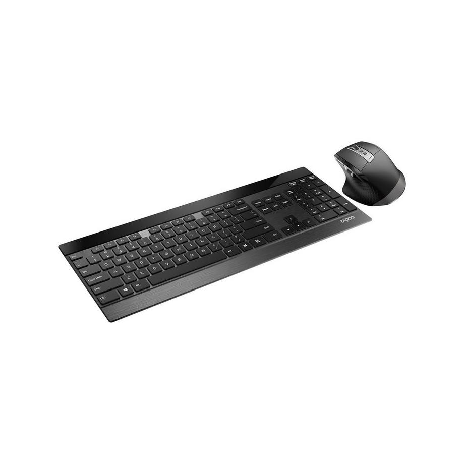 rapoo 9900M Wireless Deskset Kabellose Tastatur 