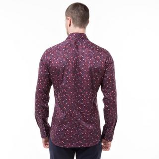 ETERNA Chemise Slim Fit Manches Longues Florale  