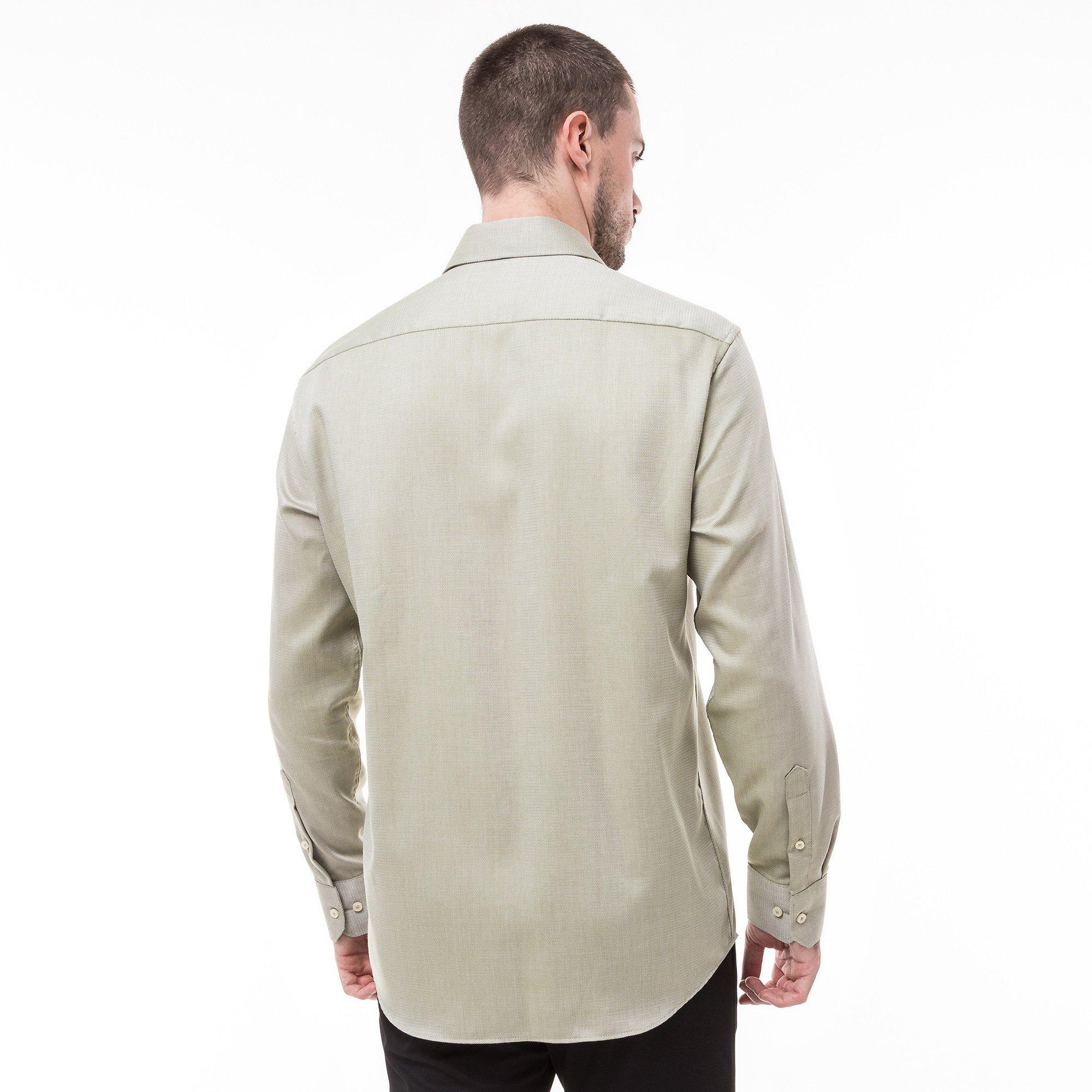 ETERNA Comfort Fit Chemise Manches Longues Motif  