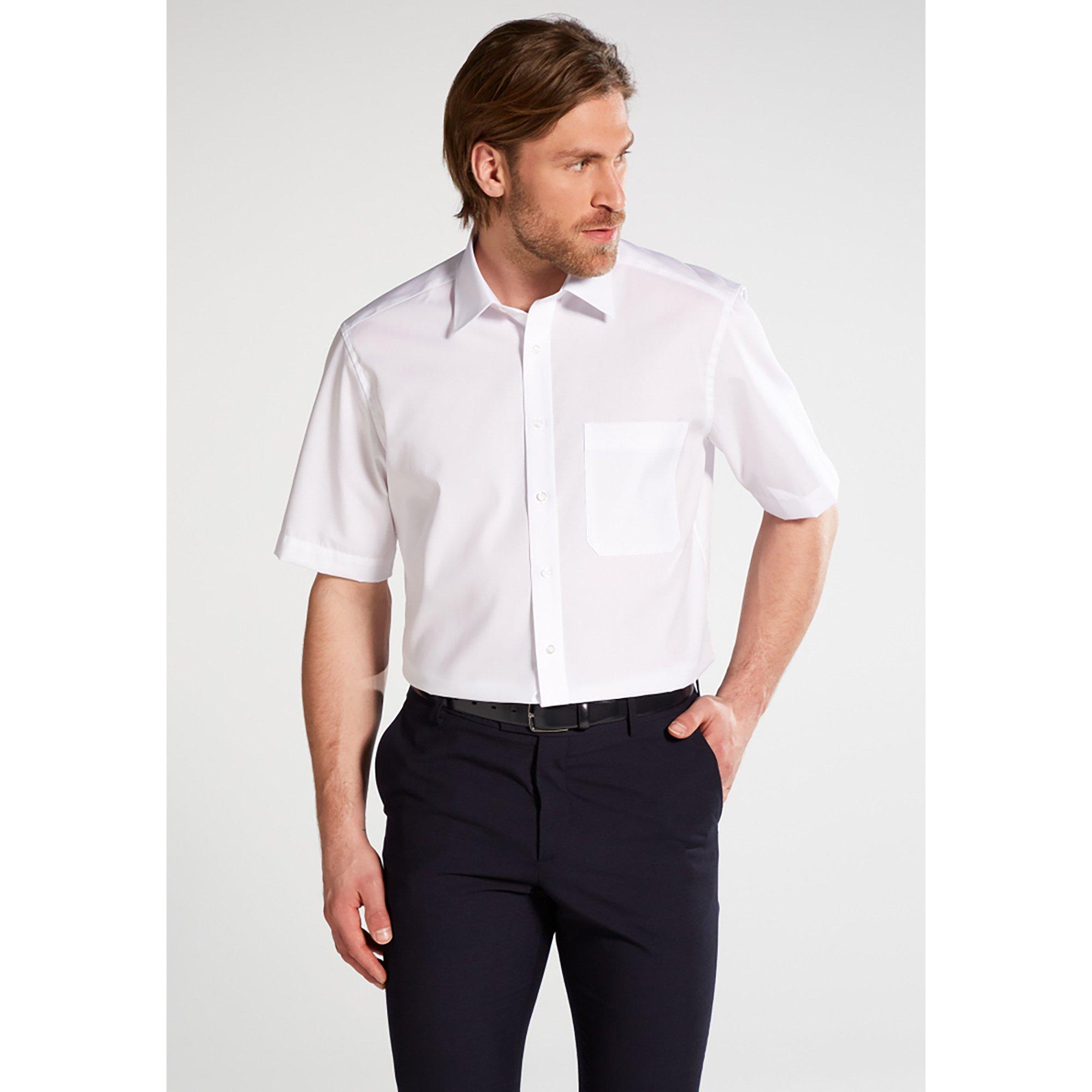 Image of Hemd, Kurzarm Herren Weiss 41