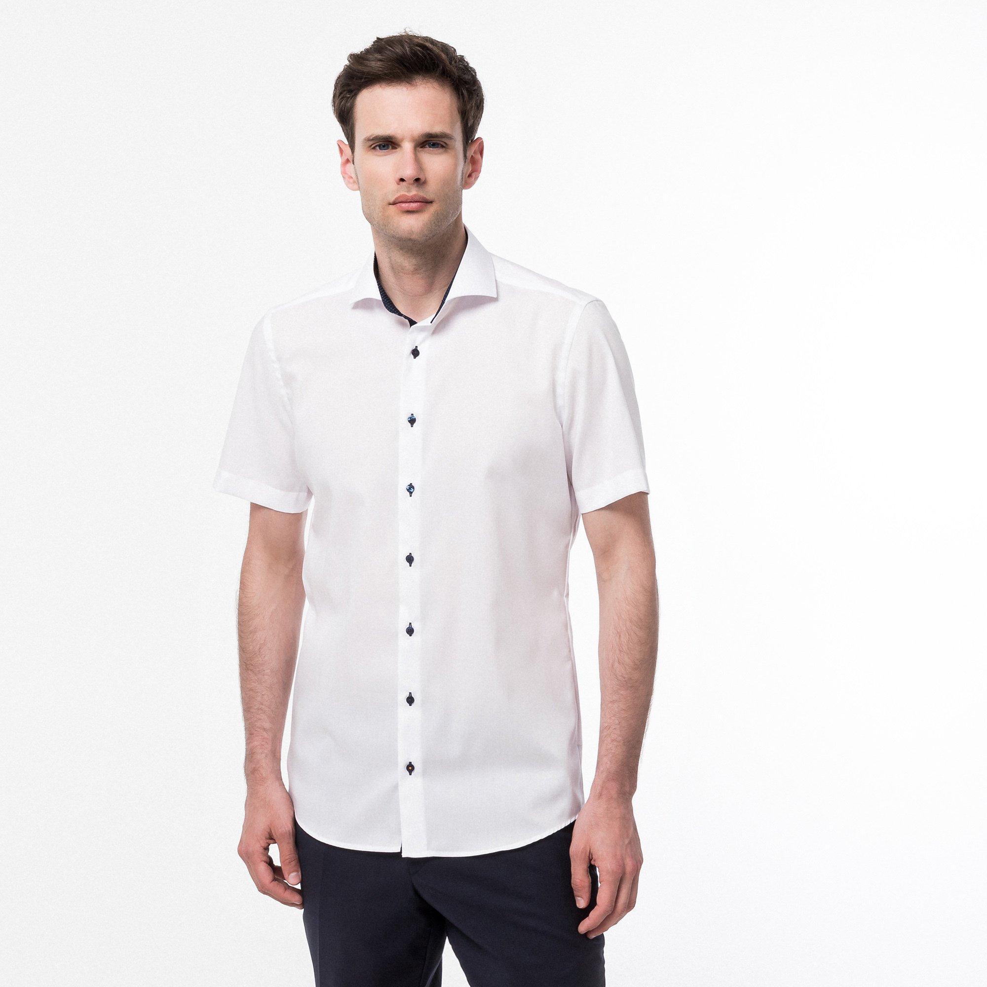 ETERNA  Chemise, Slim Fit, manches courtes 