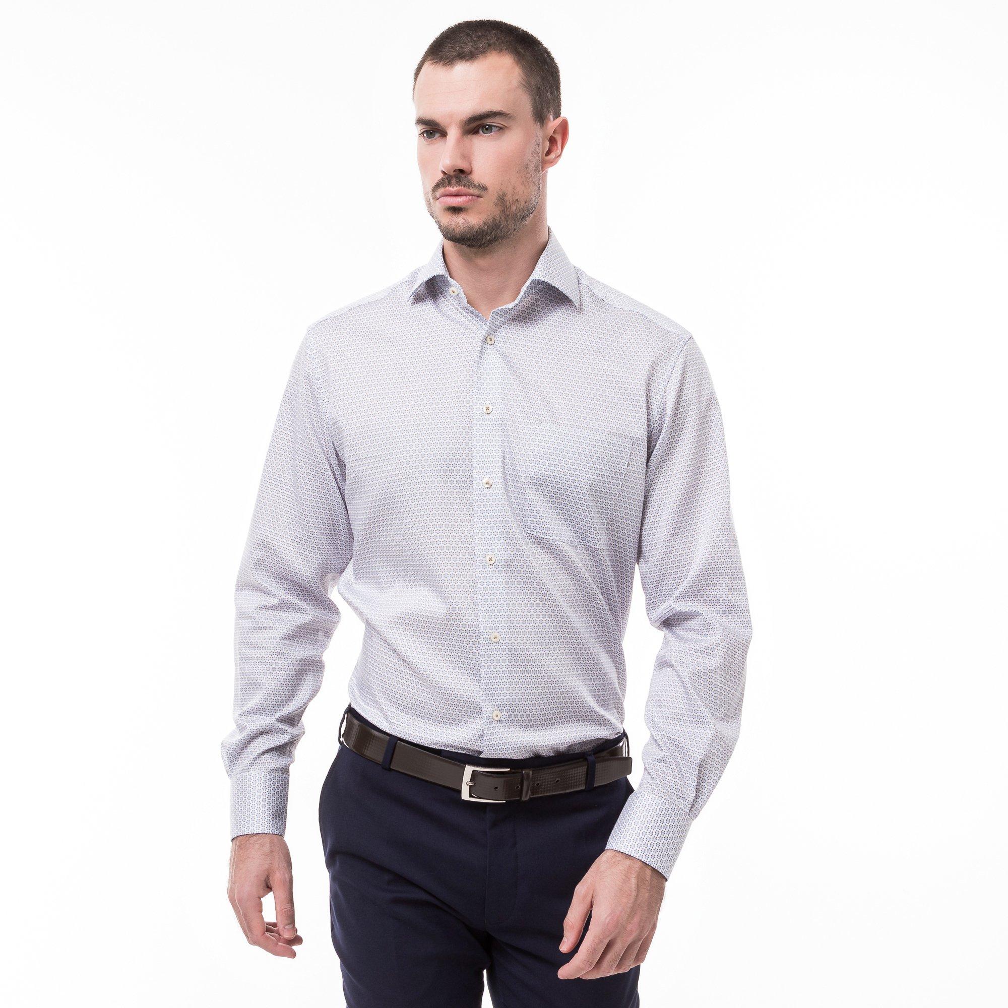 Image of Hemd, Modern Fit, Langarm Herren Himmelblau 38