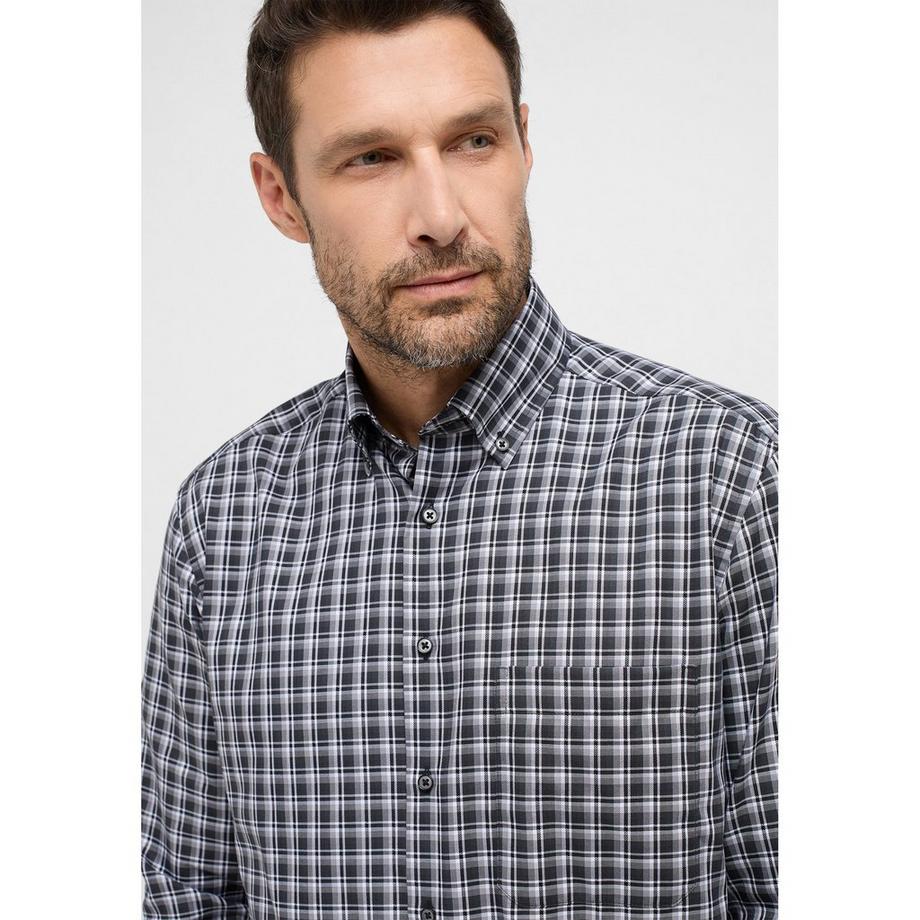 ETERNA Comfort Fit Langarm Hemd Kariert  