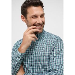ETERNA Comfort Fit Chemise Manches Longues Carreaux  