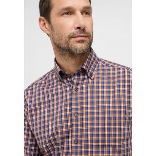 ETERNA Comfort Fit Chemise Manches Longues Carreaux  