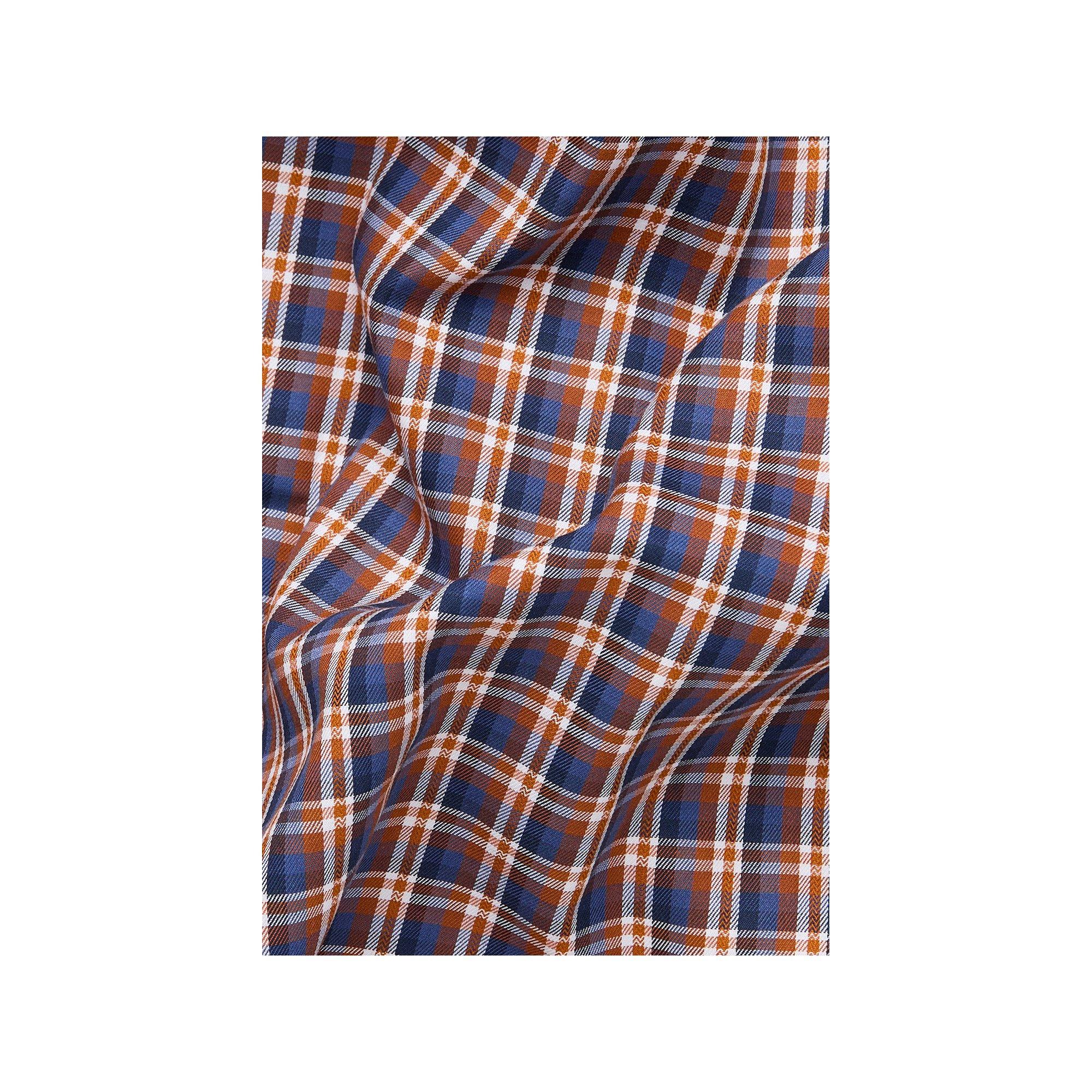 ETERNA Comfort Fit Chemise Manches Longues Carreaux  