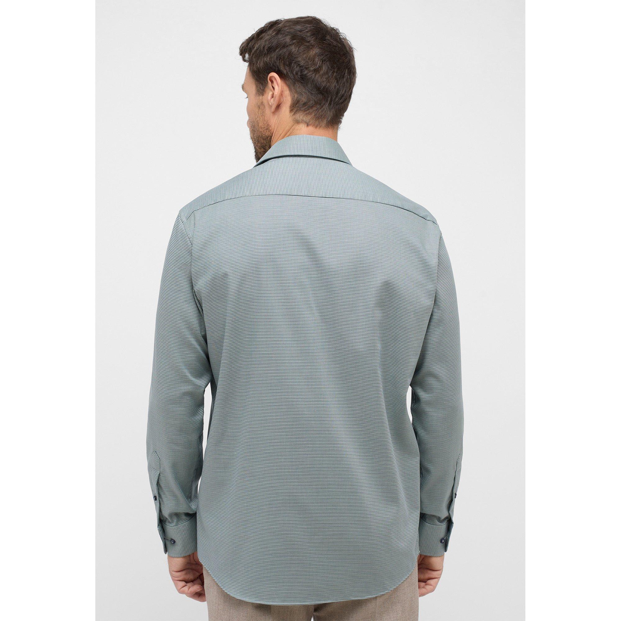 ETERNA Comfort Fit Langarmhemd Hahnentritt  