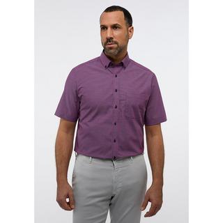 ETERNA Modern Fit Kurzarm Kariertes Hemd  