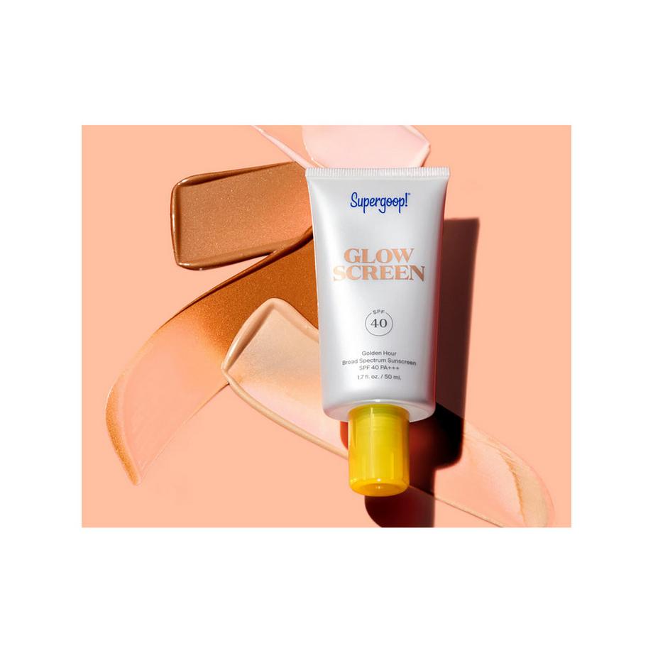 Supergoop  Glowscreen - Écran Solaire SPF 30 PA+++ avec Acide Hyaluronique + Niacinamide 