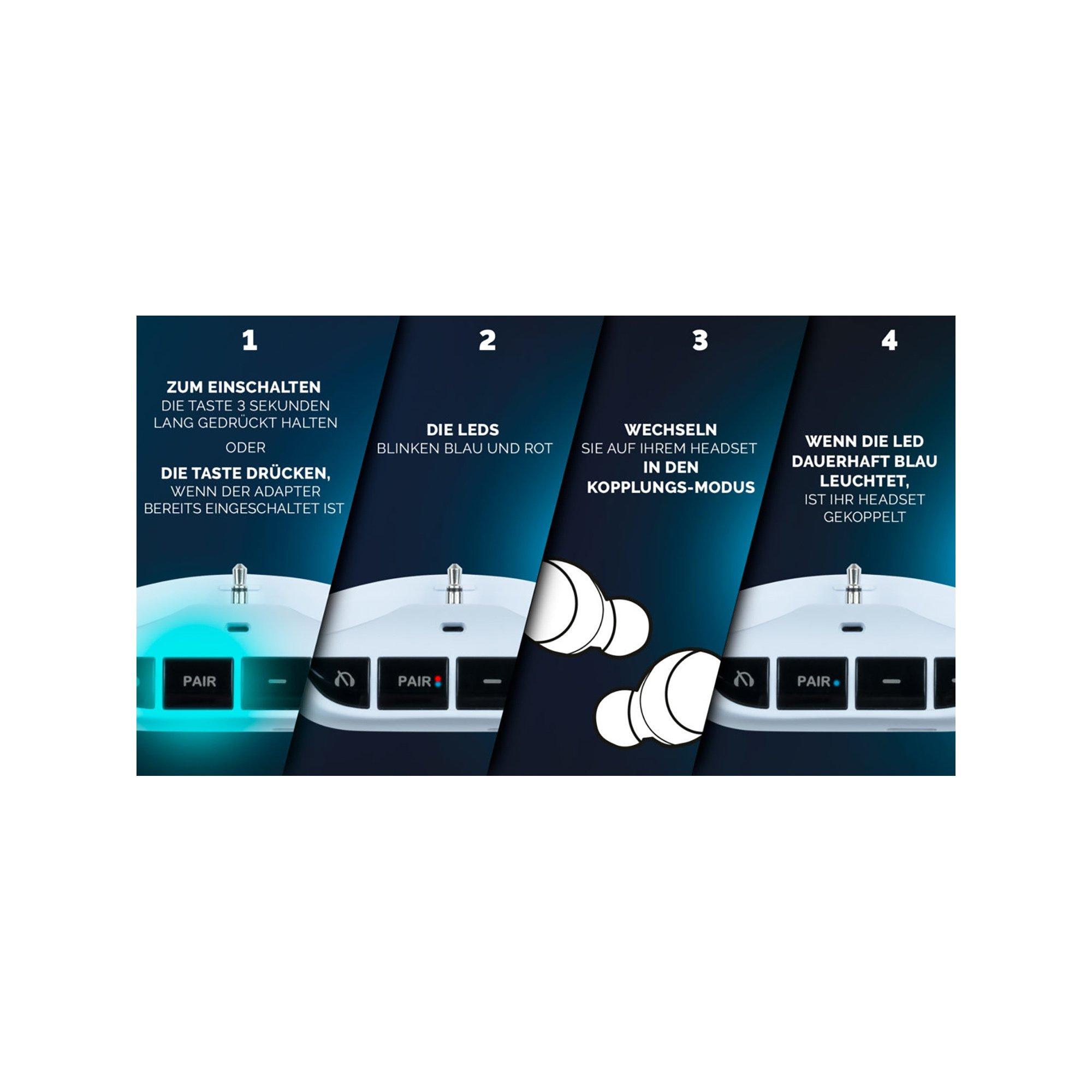 bigben Wireless Audio Adaptor [PS5] Adaptateur Bluetooth Audio 