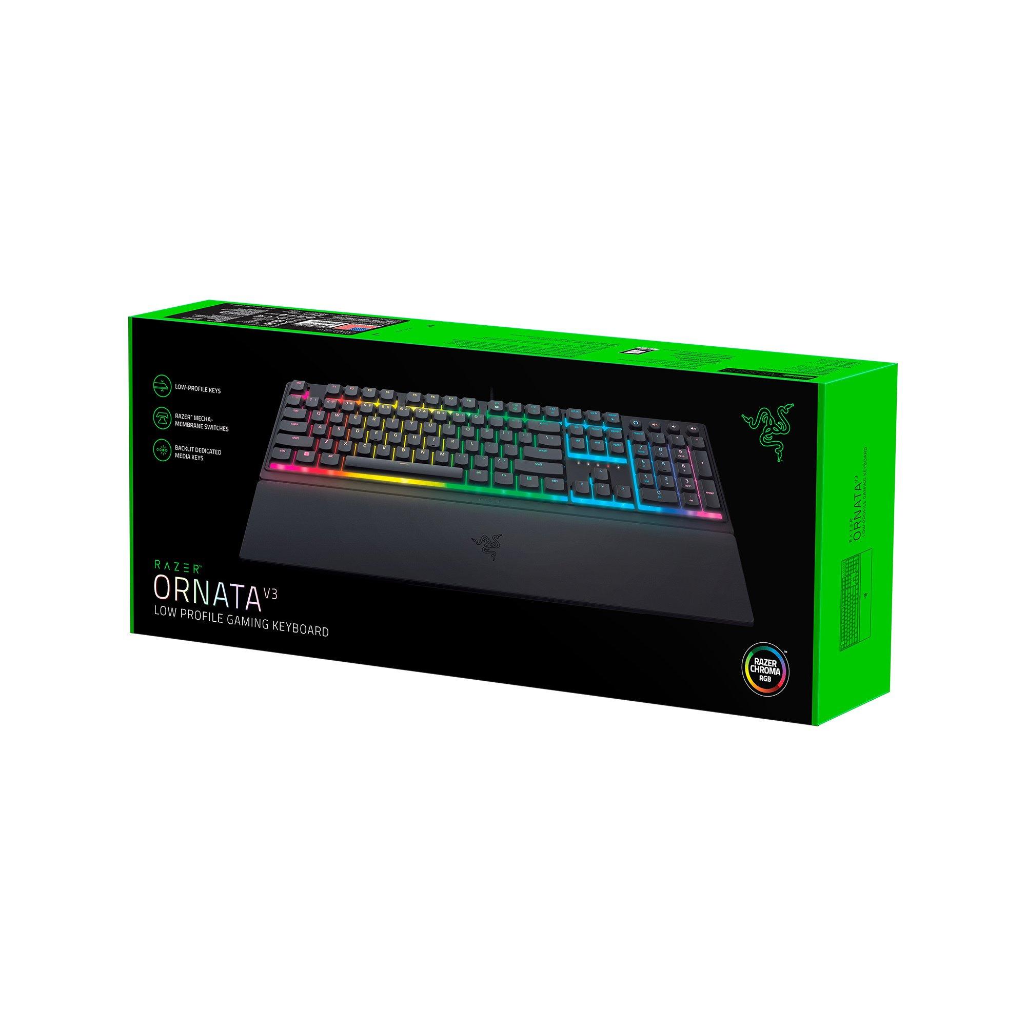 RAZER Ornata V3 [Swiss Layout] Tastiera per videogiochi 