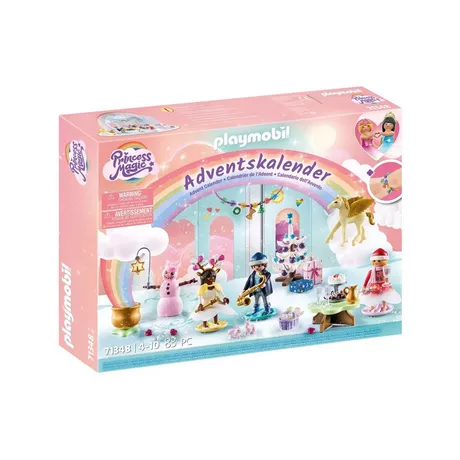 Playmobil  71348 Adventskalender - Weihnachtsfest unter dem Regenbogen 
